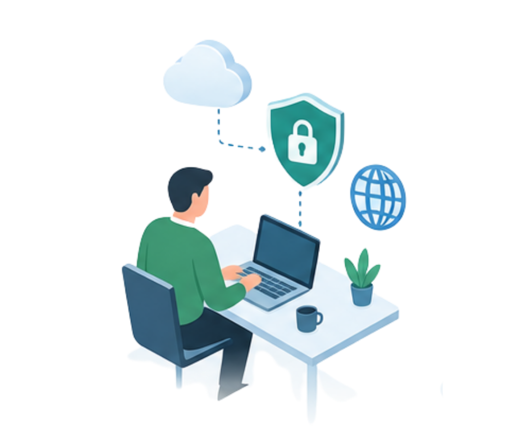 Técnico revisando los resultados de un análisis de vulnerabilidades